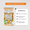 Bio pastilles Cassis-Mandarine - sans sucre, naturelles, fabriquées en France