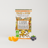 Bio pastilles Cassis-Mandarine - sans sucre, naturelles, fabriquées en France